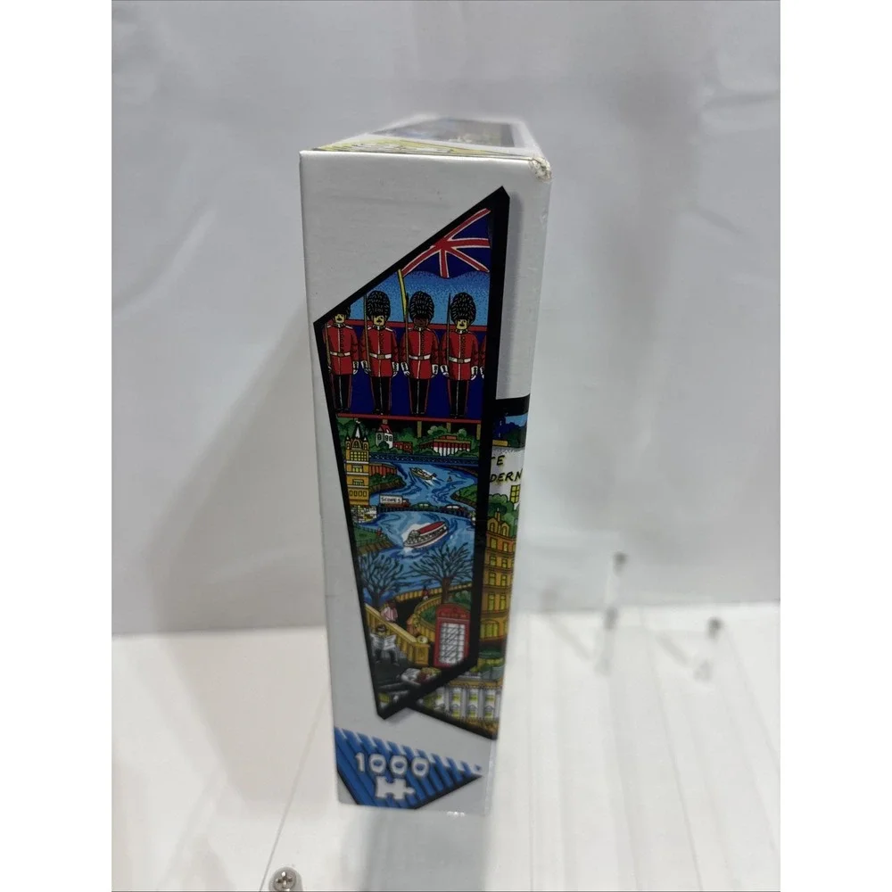 Sealed Charles Fazzino TCG Toys Big Apple 1000 The Lights Of London Pop Art